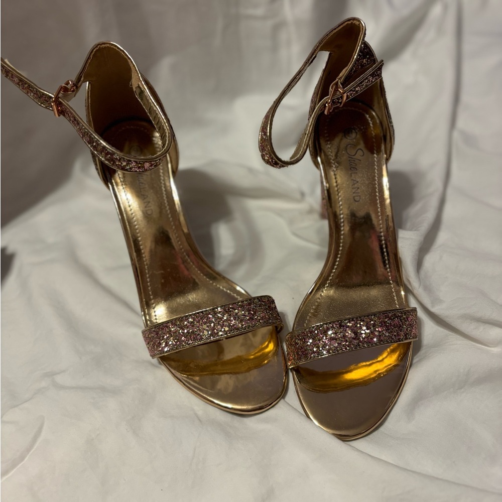 Bedazzled high heels